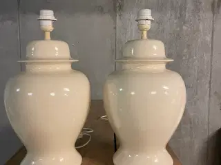 Lamper i porcelæn