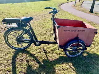 Babboe ladcykel med el