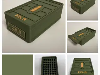 Ammo-opbevaringsboks – .22 LR (66 patroner)