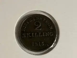 2 Skilling 1815 Danmark