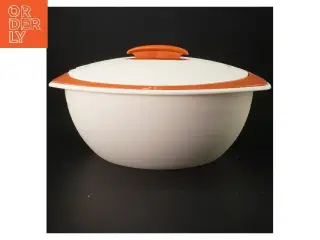 Tuppervare serveringsskål med låg (str. 32x12,5 cm)