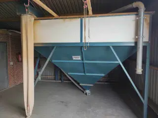 Mosegård silo 6,3 tons med flexsnegl