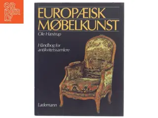 Europæisk Møbelkunst Bog fra Lademann