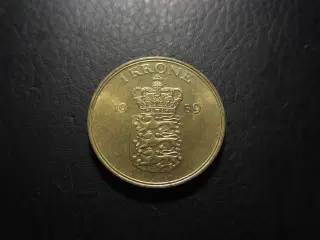 1 krone 1959 unc kv. 0