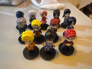 12 Naruto figurer