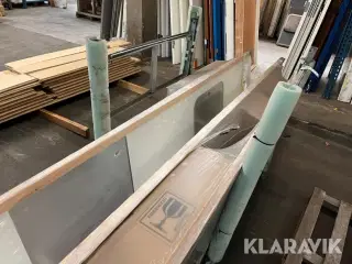 Bordplade med vask s-mål