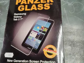 Panzer glas til Galaxy tab2 7"