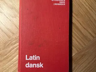 Gyldendals Latin-Dansk ordbog