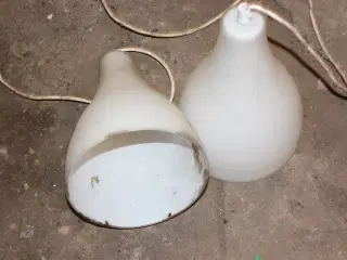 hvide fine lamper