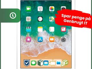 Apple iPad 6 128GB WiFi + Cellular (Sølv) - 2018 - Grade B - tablet