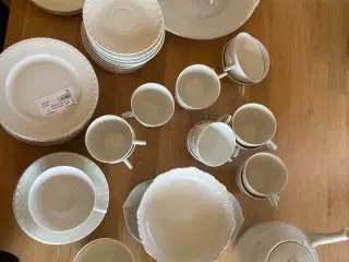 Royal Copenhagen Hvid halvblonde