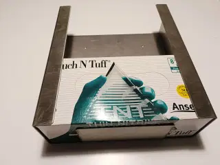 Handskeholder & Touch engangs gummihandsker uåbnet