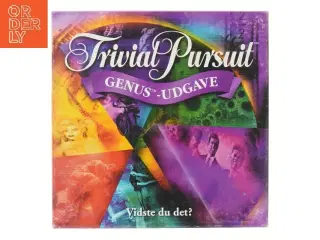 Trivial Pursuit Genus Udgave brætspil fra Parker (str. 27x27 cm)