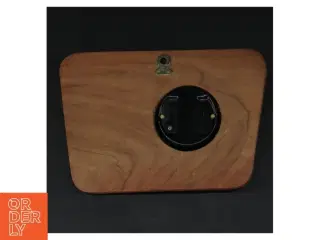 Barometer og termometer på træplade (str. 16x12 cm)