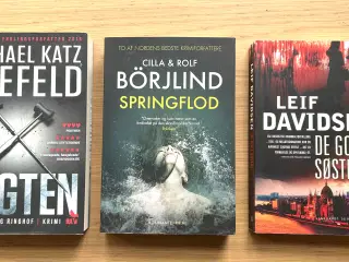 📚 Bogpakke til salg – Krimi & spænding