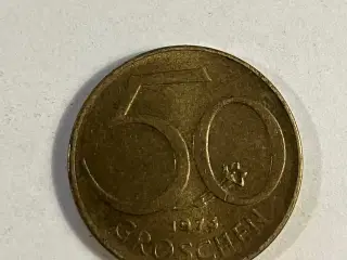 50 Groschen Østrig 1973