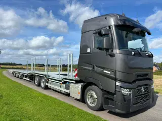 Renault Trucks T520 6x2 -Autotransporter med kærre