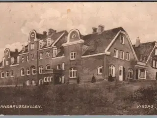 Landbrugsskolen - Viborg - Postkort - Brugt