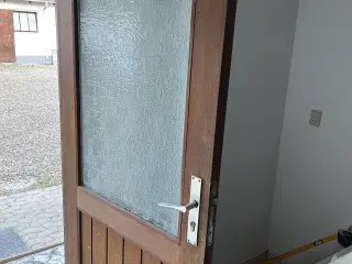 Mahogni Dør med kam