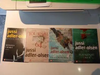Lyd bøger af Jussi Adler-olsen.