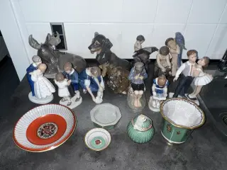 Porcelæns figuer div.