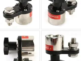 2 stk. Magnetisk svejseklem og jordklemme – MWGC1-300F3, 300A, 40 kg trækkraft