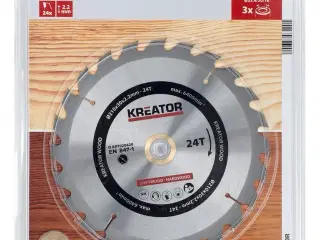 Rundsavsklinge 210 mm - 24 HM tænder