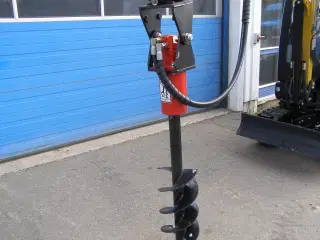 Hydraulisk boremaskine til minilæsser/minigraver