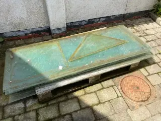Juliana hærdet drivhus glas ca. 26 stk. 