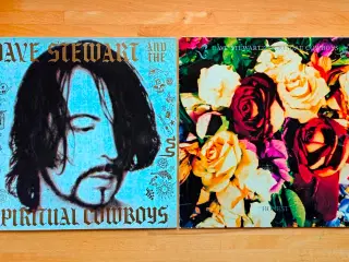 2x LP plader med Dave Stewart
