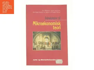 Introduktion til mikroøkonomisk teori af Kurt Pedersen (f. 1942) (Bog)