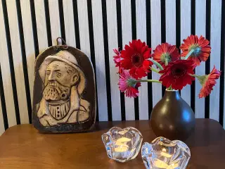 Relief med den gamle fisker