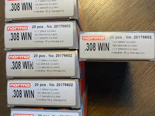 Norma vulkan Cal 308 win