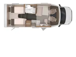 2025 - Knaus Wave Vansation 640 MEG VW Crafter   Knaus Van Wave 640 MEG - nu på VW i  2025 - lækker kampagne model med plads til 4 personer - Se den nu hos Camping-Specialisten.dk Silkeborg