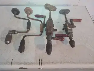 Hånd boremaskiner 4 stk