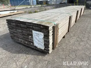 Sternbræt Södra Wood 25,0x150,0 mm Rupløjet Over 126 styk