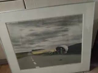 Litografi af Poul Anker Bech