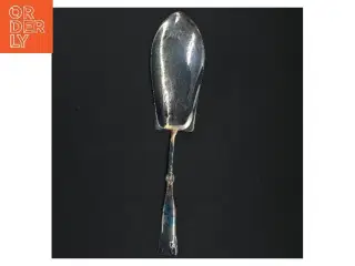 Servering ske i sølv (str. 28 cm)