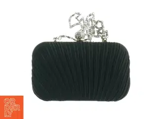 Sort aften clutch (str. 16 x 10 cm)