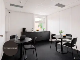 Fleksibelt kontorlejemål i Søborg