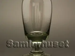 Almue, røg Snapseglas. H:75 mm.