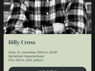 Billetter Billy Cross