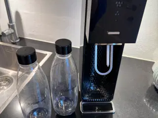 Sodastream med to flakser