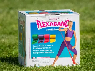 Flexaband-træningselastik kasse 25 m.