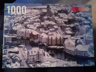 Puslespil med 1000 brikket