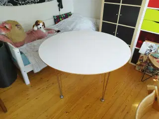 Spisebord  Ø118 cm laminat spisebord