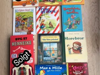 Forskellige børnebøger