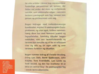 Pædagogik og lærerprofessionalitet bog fra Forlaget Klim