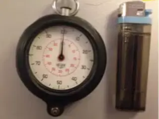 Heuer Stopur. Mekanisk