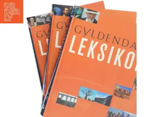 Gyldendals leksikon komplet 3 bind